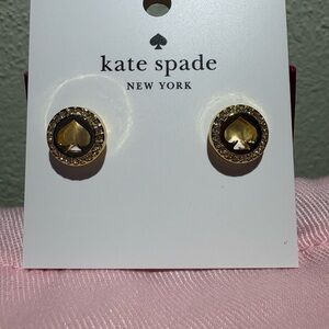 Kate Spade Gold-Tone Round Earrings